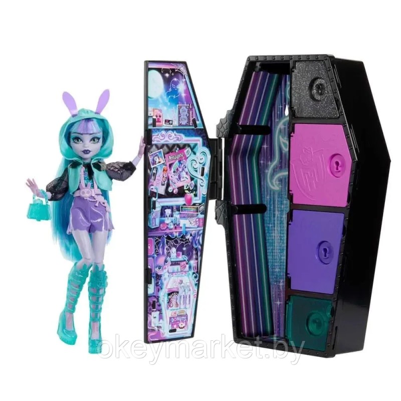 Куклы Monster High Neon Frights -  Монстер Хай Twyla HNF82