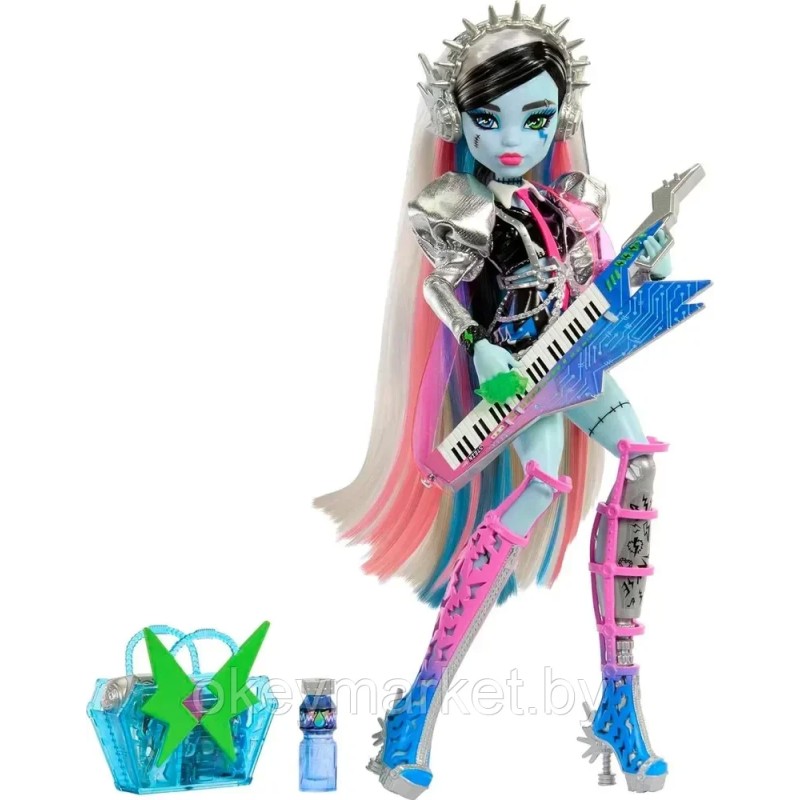 Кукла Монстер Хай Френки Штейн, Рок-Звезда - Monster High HNF84