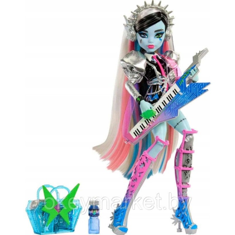 Кукла Монстер Хай Френки Штейн, Рок-Звезда - Monster High HNF84