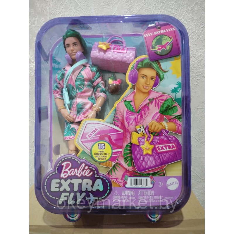 Кукла Barbie Экстра Fly Кен HNP86