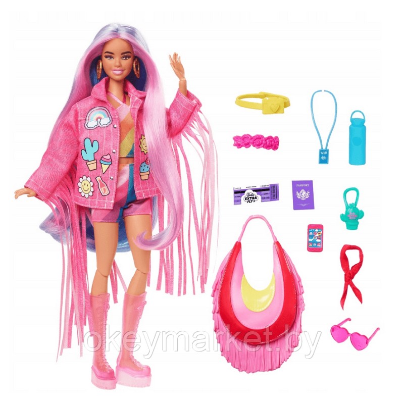 Кукла Barbie Экстра Fly Desert HPB15