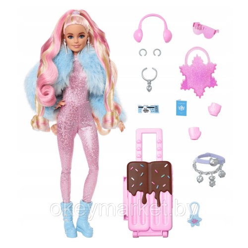 Кукла Barbie Экстра Fly Snow HPB16