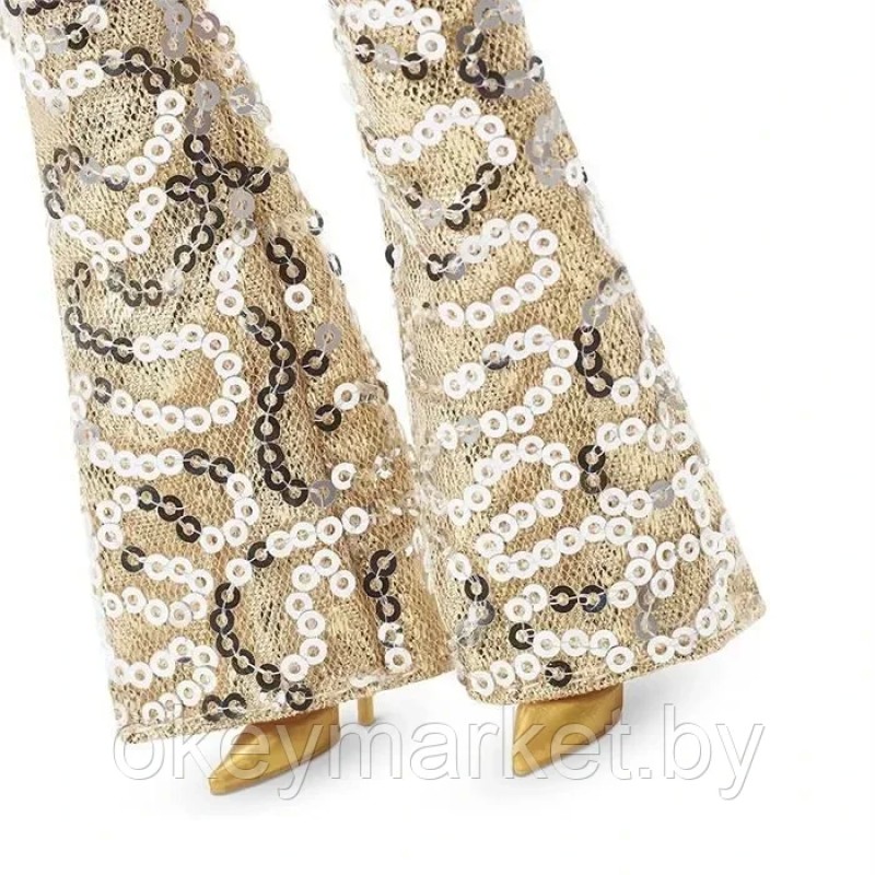 Кукла Barbie The Movie в золотом комбинезоне HPJ99