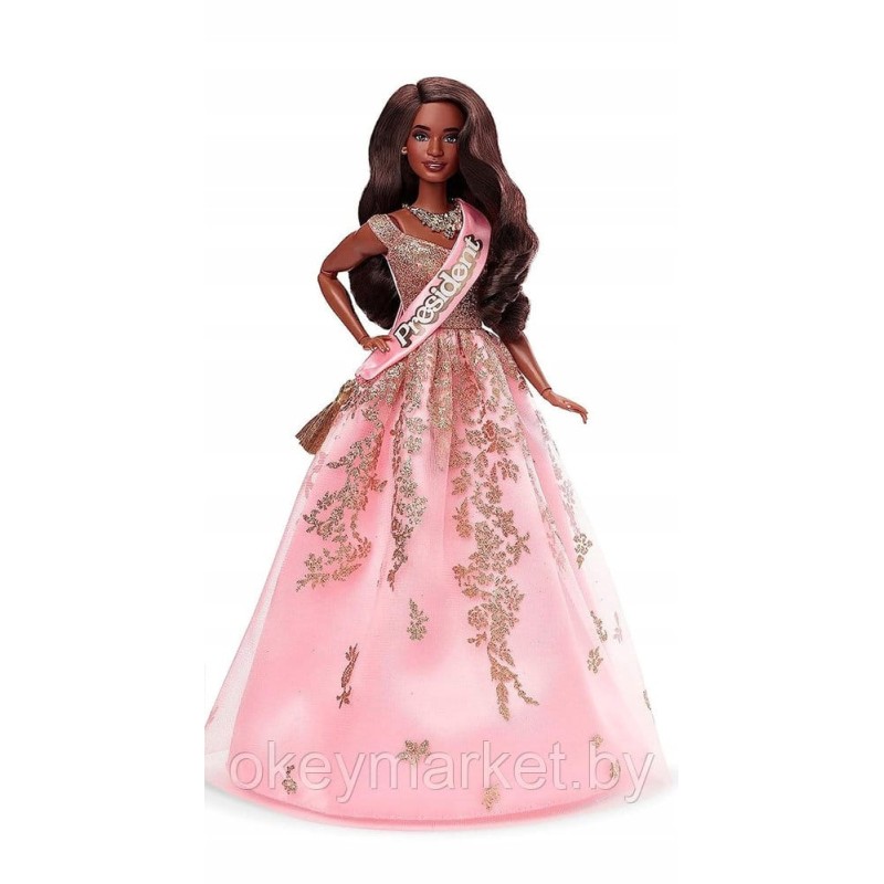 Кукла Barbie Mattel The Movie в атласном длинном платье HPK05