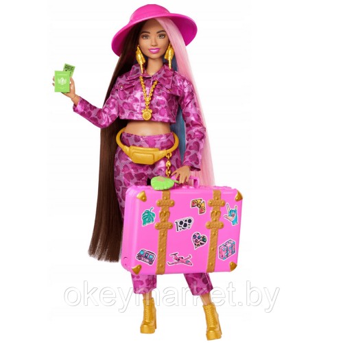 Кукла Barbie Экстра Fly Safari HPT48
