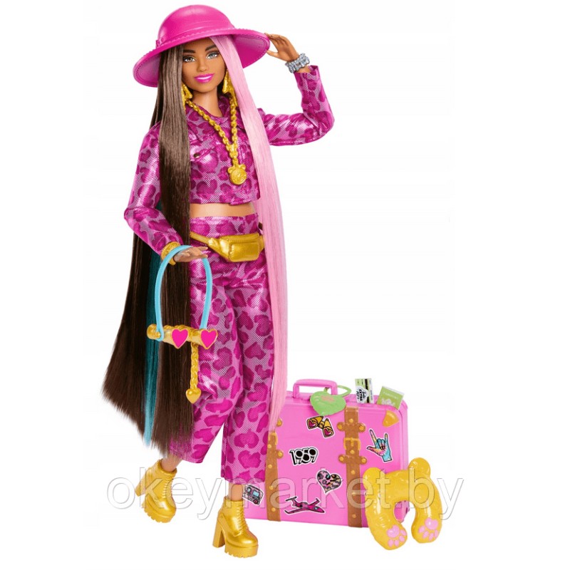 Кукла Barbie Экстра Fly Safari HPT48