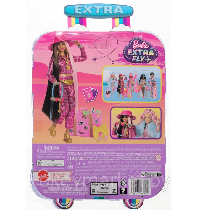 Кукла Barbie Экстра Fly Safari HPT48