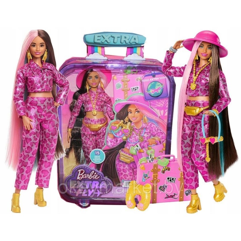 Кукла Barbie Экстра Fly Safari HPT48