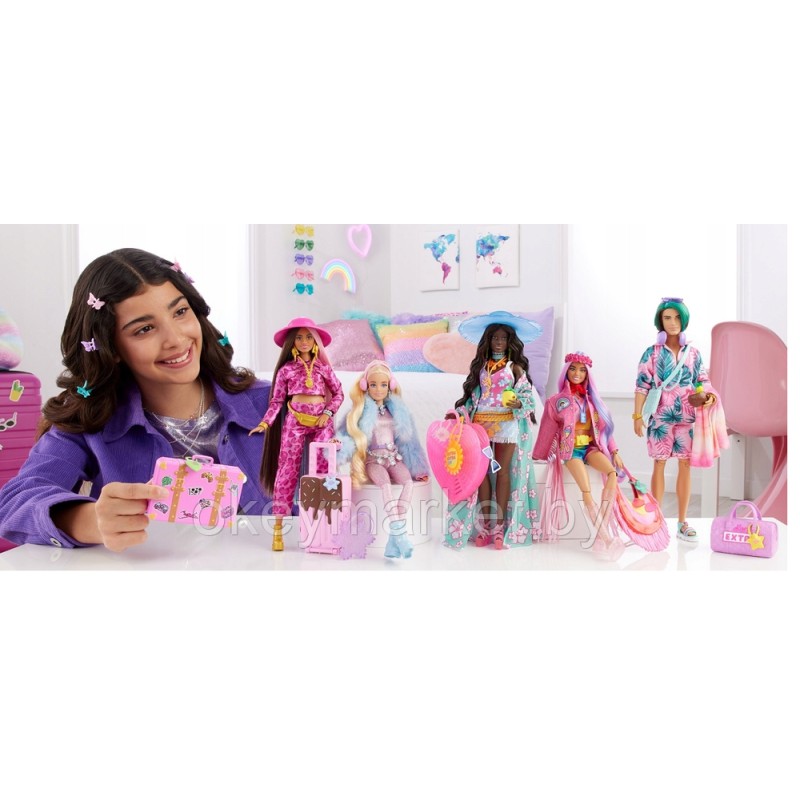 Кукла Barbie Экстра Fly Safari HPT48