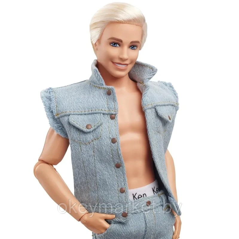 Кукла Barbie The Movie  Кен в джинсовом комплекте HRF27