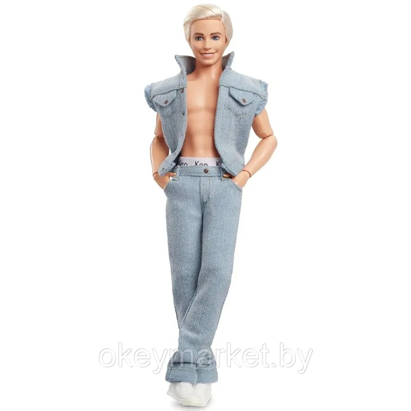 Кукла Barbie The Movie  Кен в джинсовом комплекте HRF27