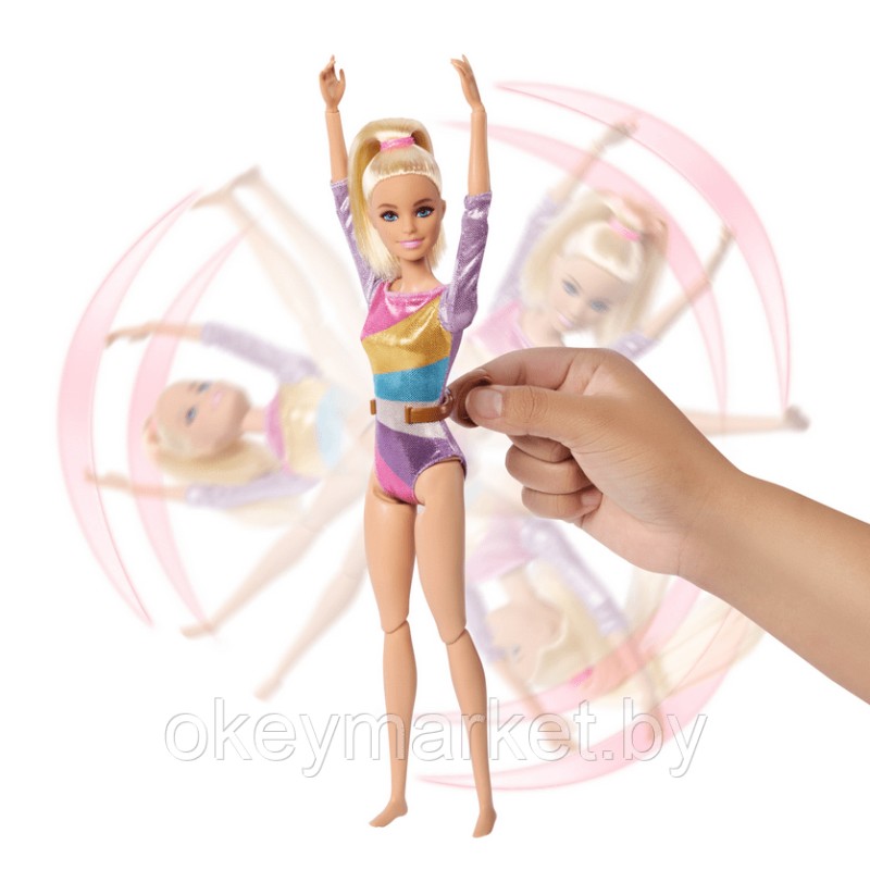 Кукла Barbie Гимнастка со спортивными аксессуарами HRG52
