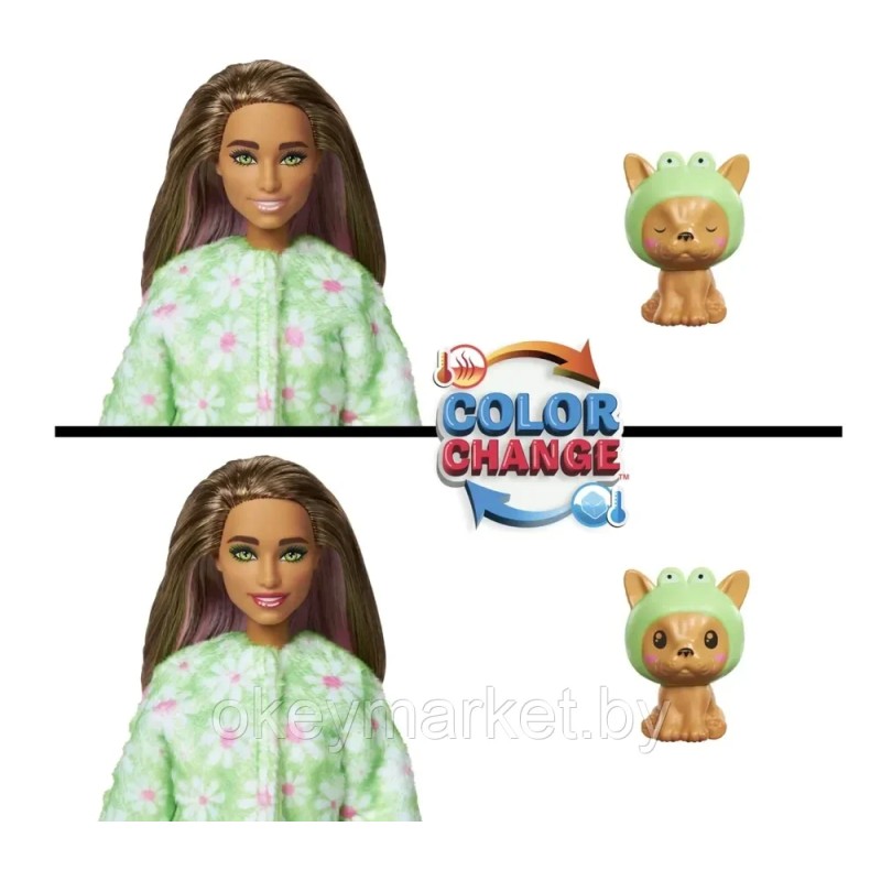 Кукла Barbie Cutie Reveal собачка/лягушка