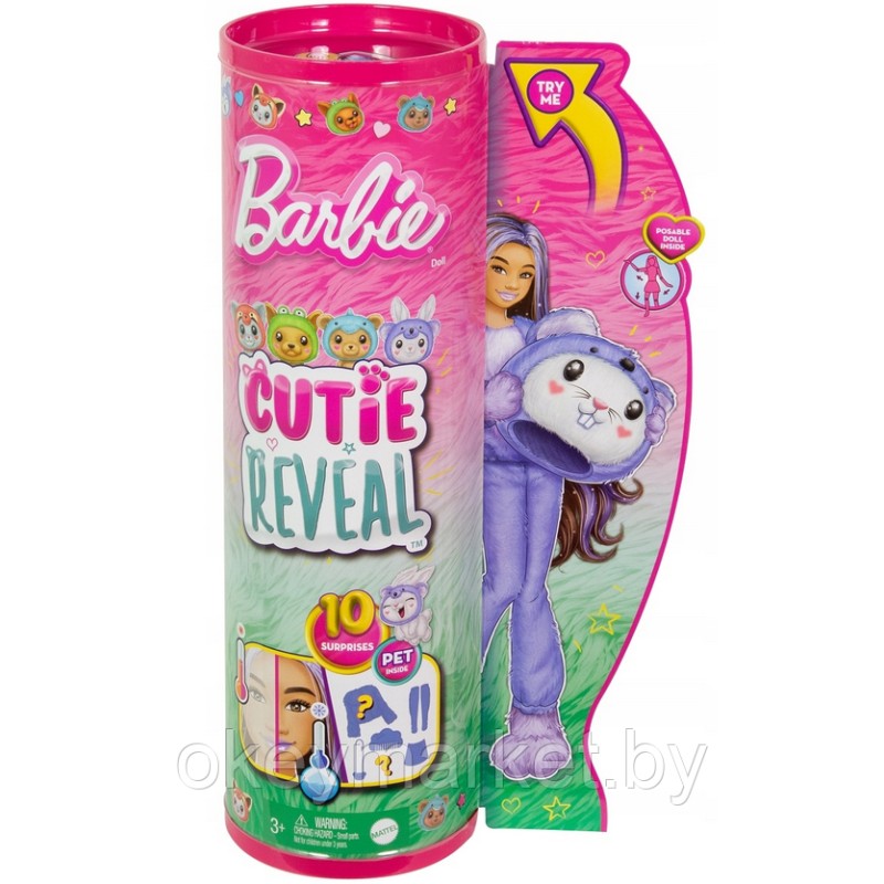 Кукла Barbie Cutie Reveal Кролик-коала HRK26