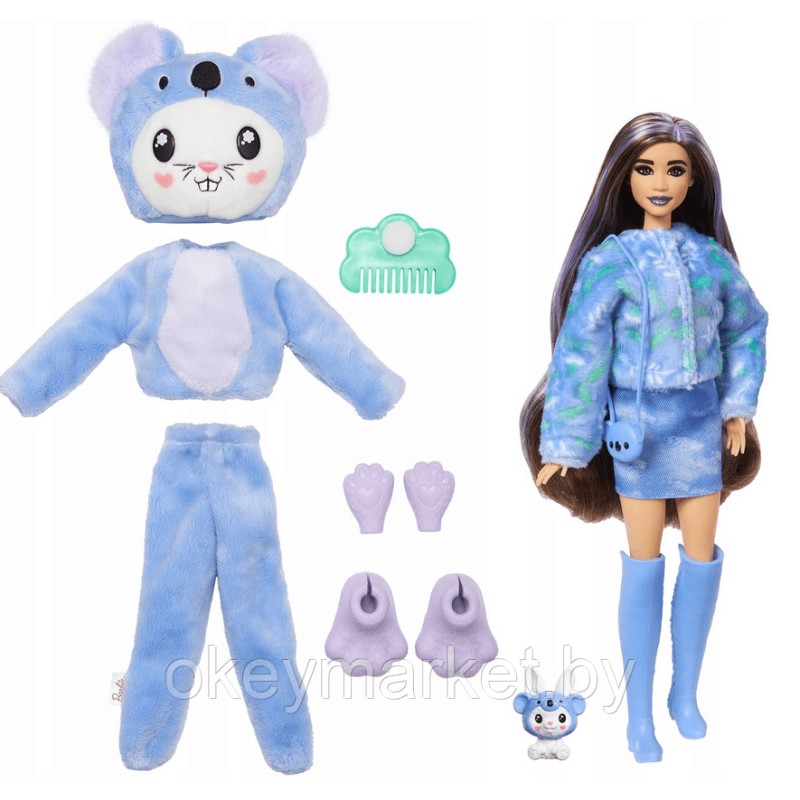 Кукла Barbie Cutie Reveal Кролик-коала HRK26