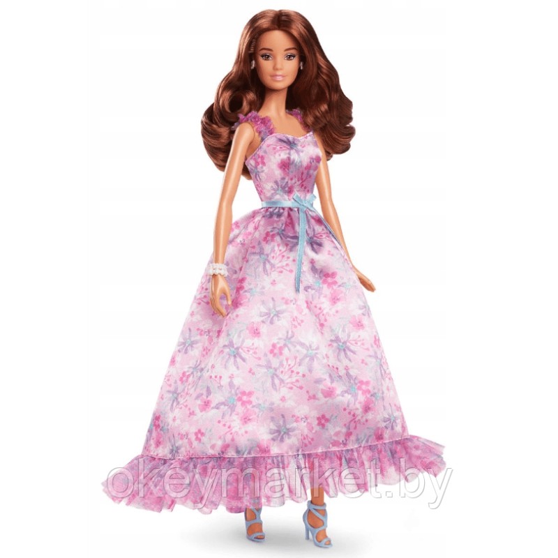 Коллекционная кукла Mattel Barbie Signature Пожелания на день рождения HRM54
