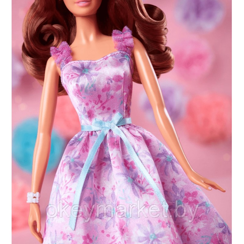 Коллекционная кукла Mattel Barbie Signature Пожелания на день рождения HRM54