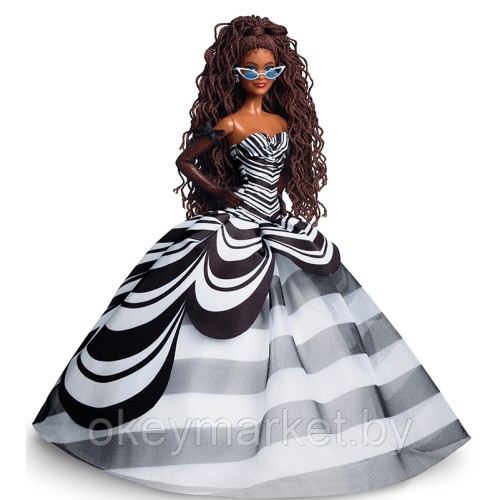 Коллекционная кукла Mattel Barbie Signature 65th Anniversary брюнетка HRM59
