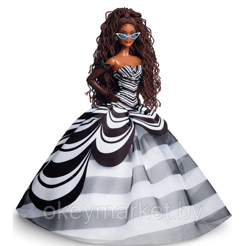 Коллекционная кукла Mattel Barbie Signature 65th Anniversary брюнетка HRM59