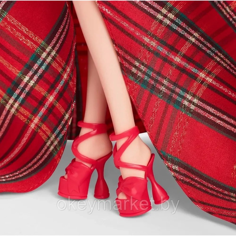 Коллекционная кукла Mattel Barbie Signature 2024 Holiday Blonde Doll HRM61