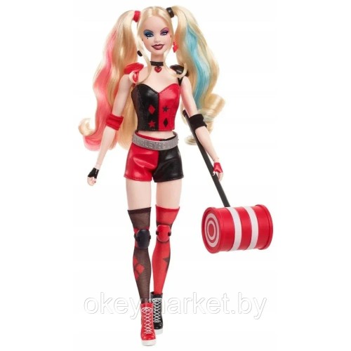 Коллекционная кукла Mattel Barbie Signature Harley Quinn Collector, Харли Квинн HRM84
