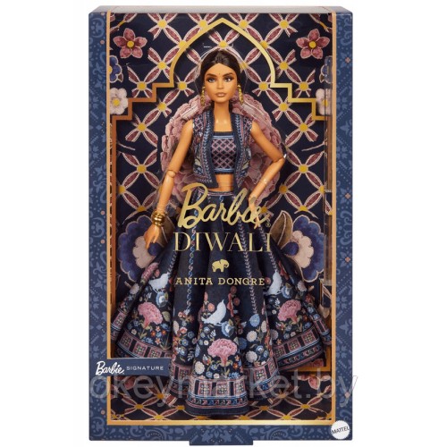 Коллекционная кукла Mattel Barbie Signature Diwali Doll by Anita Dongre HRM91