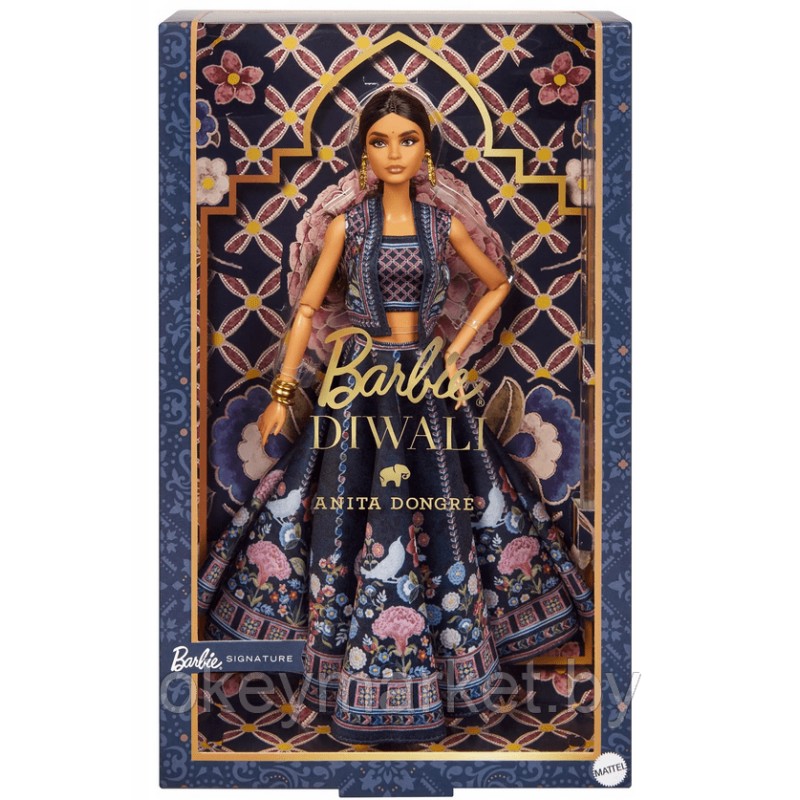 Коллекционная кукла Mattel Barbie Signature Diwali Doll by Anita Dongre HRM91