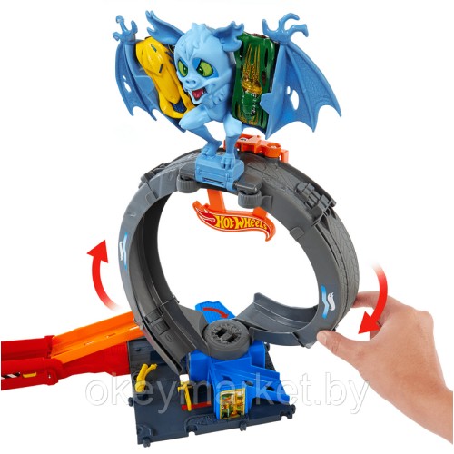 Игрушечный трек Hot Wheels Атака летучей мыши HTN78