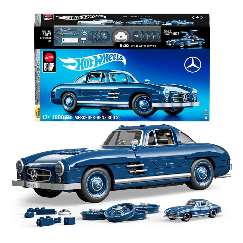 MATTEL BRICK SHOP HWW25 HOT WHEELS Мерседес-Бенц 300 SL