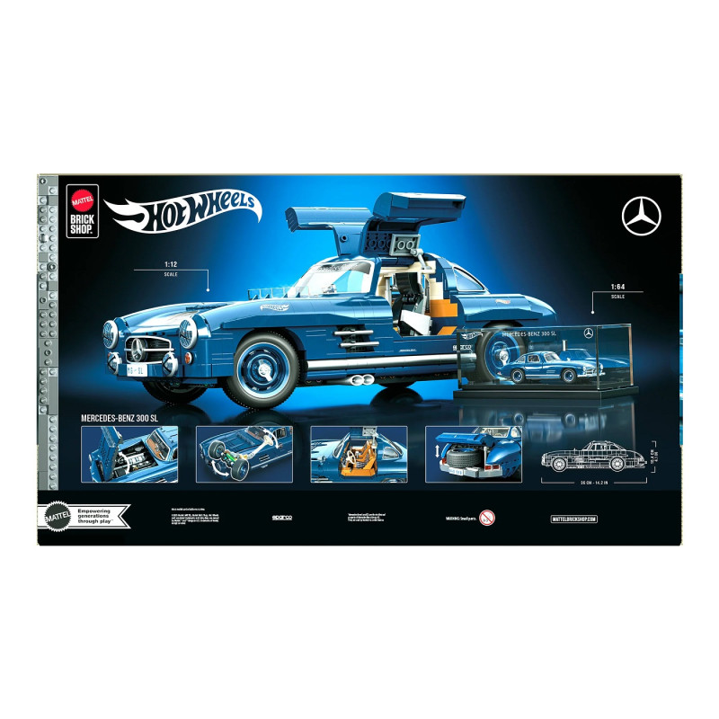 MATTEL BRICK SHOP HWW25 HOT WHEELS Мерседес-Бенц 300 SL