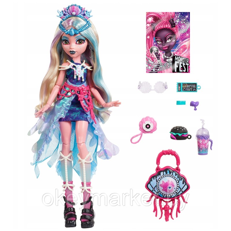 Кукла Монстер Хай Монстр Фест Лагуна Monster High HXH82