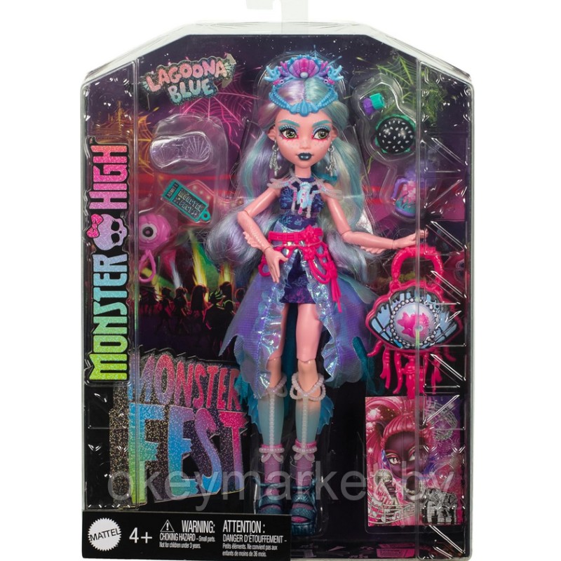 Кукла Монстер Хай Монстр Фест Лагуна Monster High HXH82