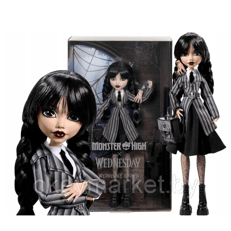 Кукла Монстер Хай Уэнсдэй Аддамс Monster High HXJ04