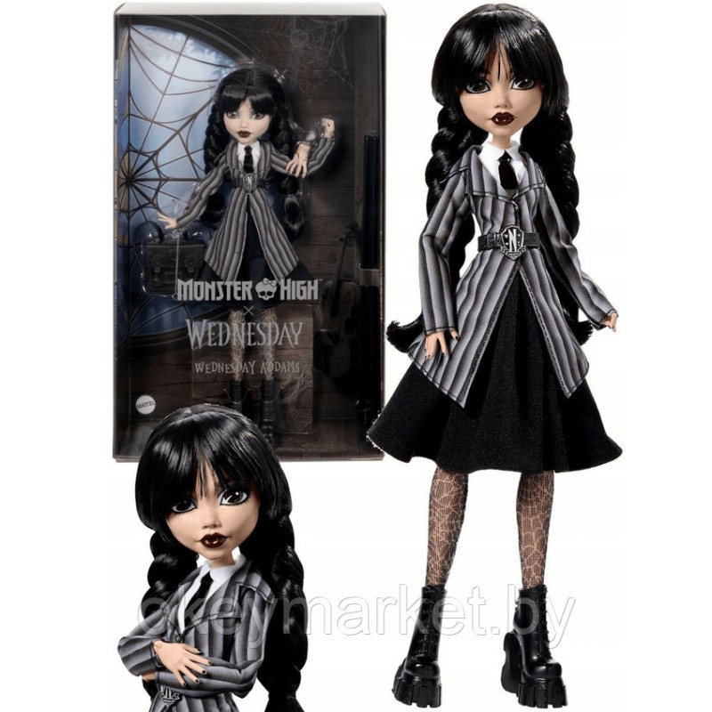 Кукла Монстер Хай Уэнсдэй Аддамс Monster High HXJ04