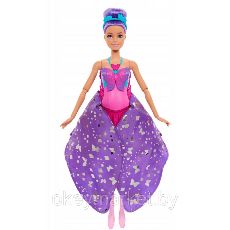 Кукла Mattel Barbie Butterfly Ballerina - Кукла Балерина с крыльями 2 в 1 - Барби HXJ10