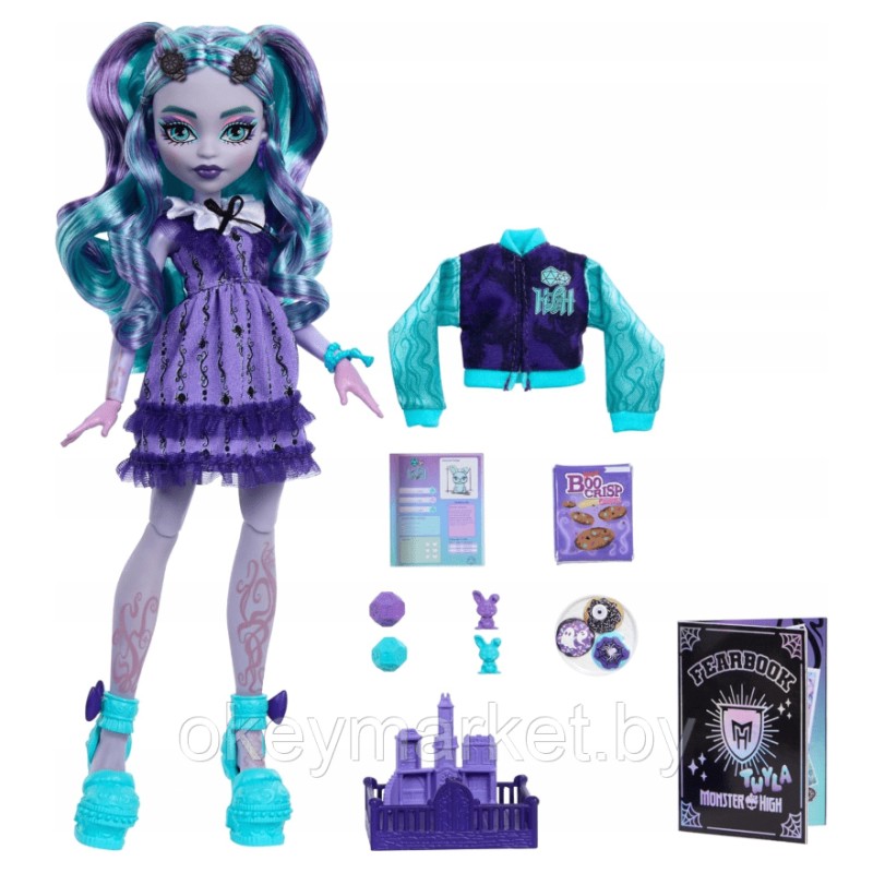 Кукла Monster High Fearbook Twyla - Монстер Хай  HXW31