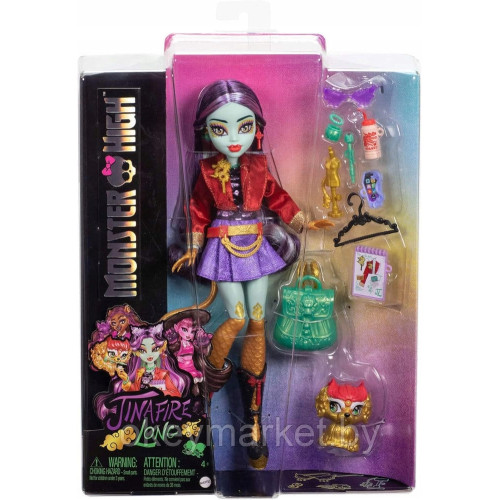 Кукла Mattel Монстер Хай Джинафаер Лонг- Monster High HYV58