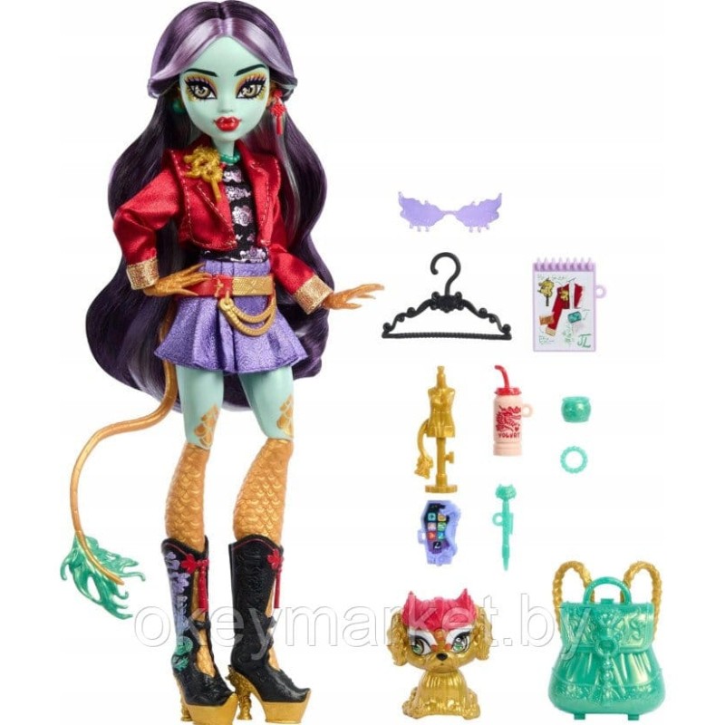 Кукла Mattel Монстер Хай Джинафаер Лонг- Monster High HYV58