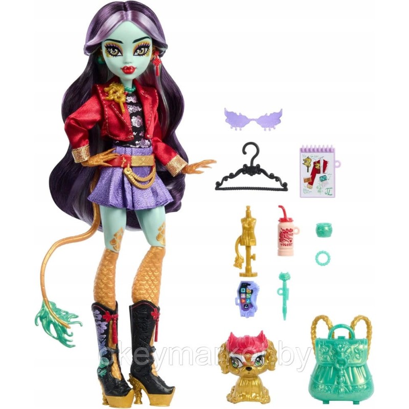 Кукла Mattel Монстер Хай Джинафаер Лонг- Monster High HYV58