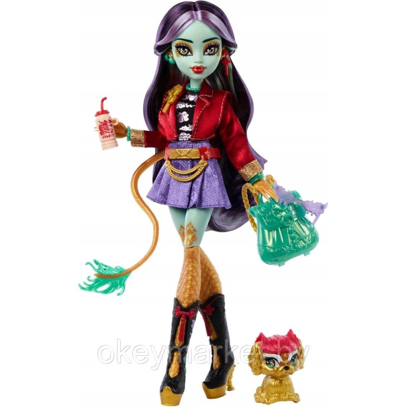 Кукла Mattel Монстер Хай Джинафаер Лонг- Monster High HYV58