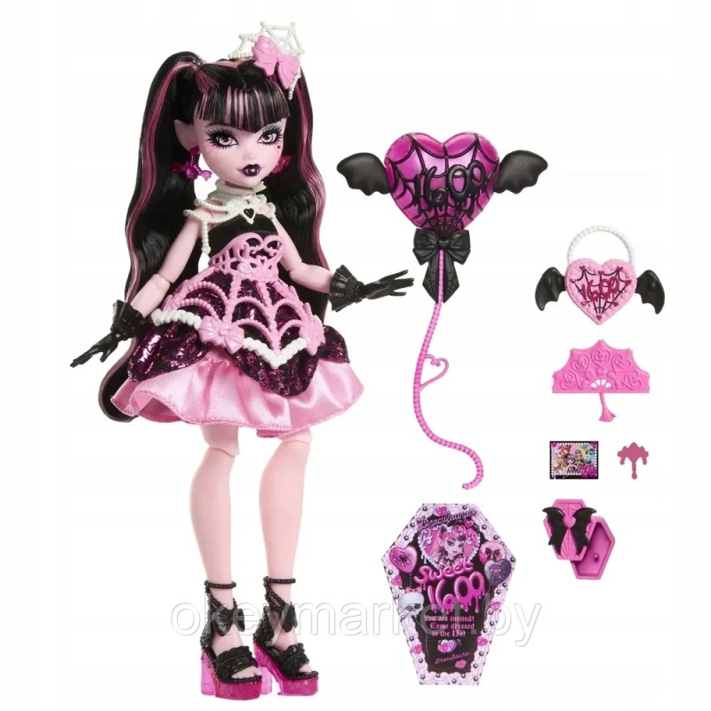 Кукла Mattel Монстер Хай Дракулаура  - Monster High JBG74