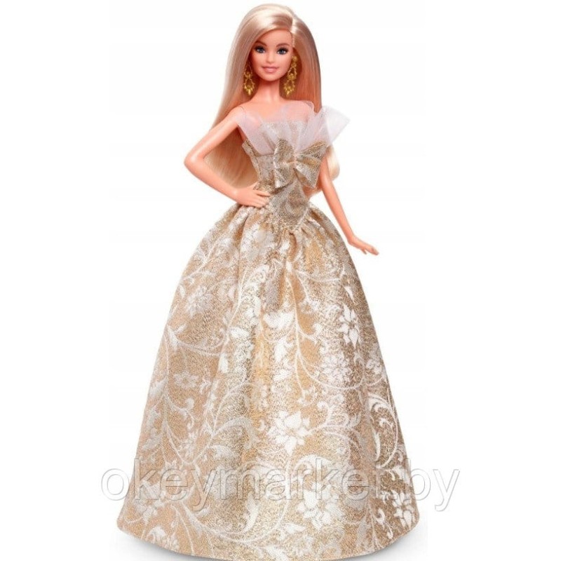 Коллекционная кукла Mattel Barbie Signature блондинка в блестящем платье JBH95