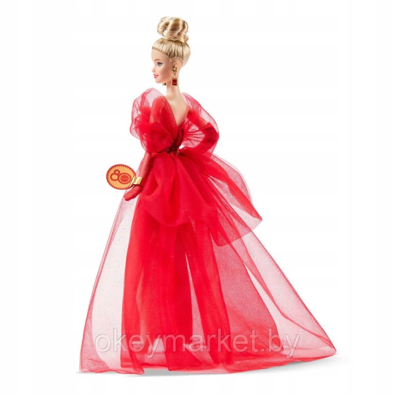 Коллекционная кукла Mattel Barbie Signature 80th Anniversary JBJ17