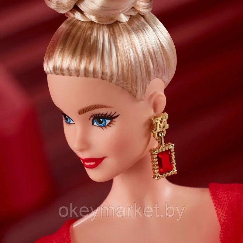 Коллекционная кукла Mattel Barbie Signature 80th Anniversary JBJ17