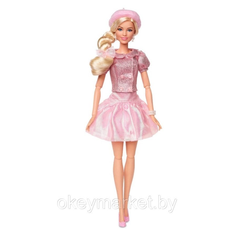 Коллекционная кукла Mattel Barbie Signature The Movie Pink Puffy Dress кукла коллекционная JBJ53