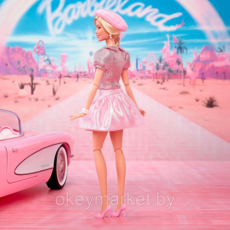 Коллекционная кукла Mattel Barbie Signature The Movie Pink Puffy Dress кукла коллекционная JBJ53