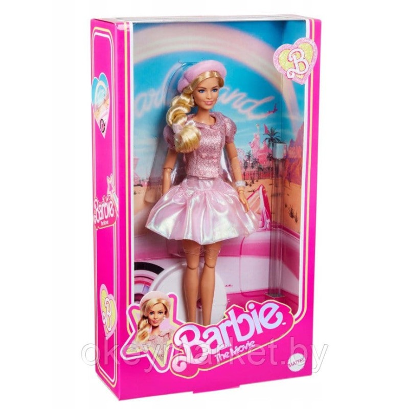 Коллекционная кукла Mattel Barbie Signature The Movie Pink Puffy Dress кукла коллекционная JBJ53