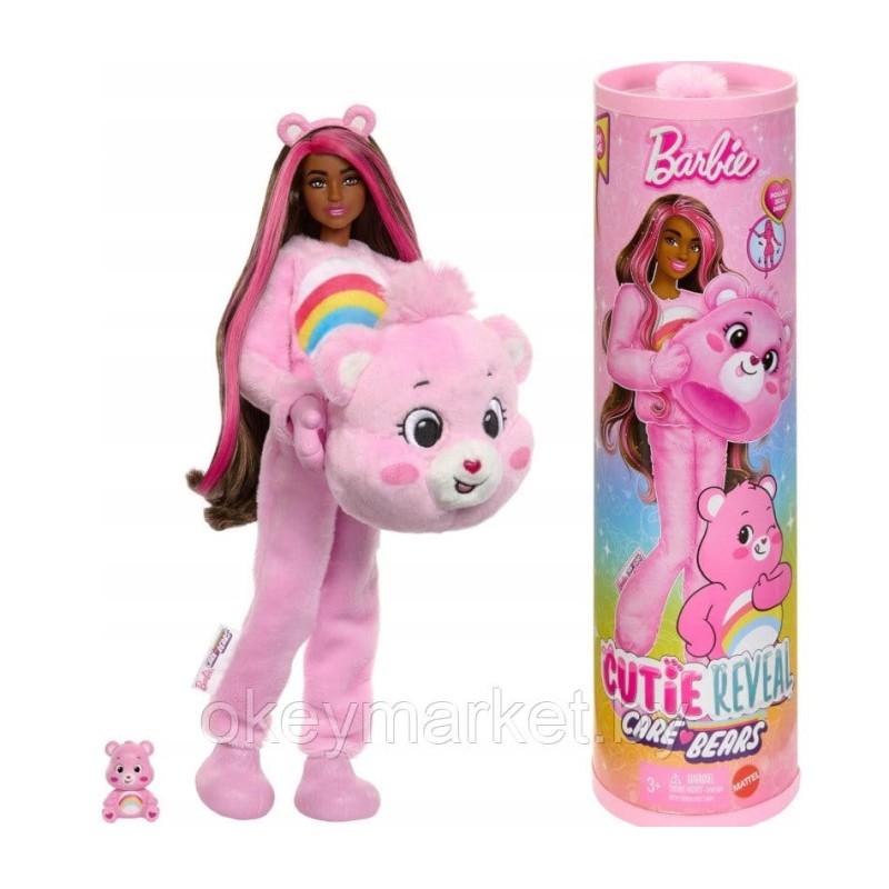 Кукла Barbie Cutie Reveal Care Bear JCN95