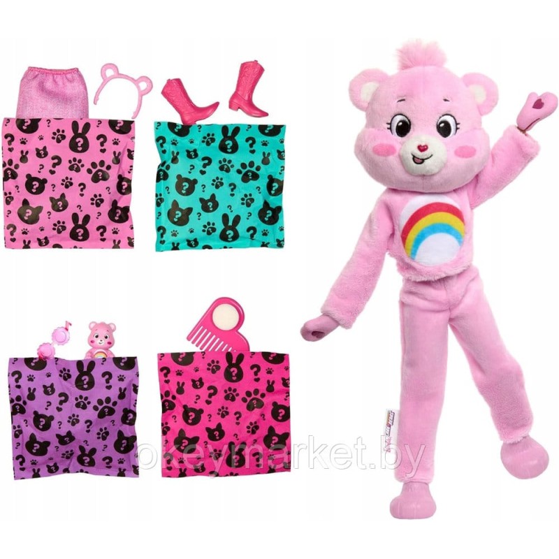 Кукла Barbie Cutie Reveal Care Bear JCN95