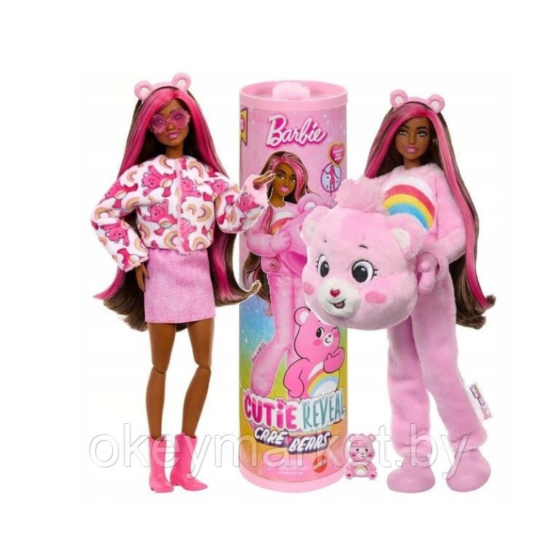 Кукла Barbie Cutie Reveal Care Bear JCN95